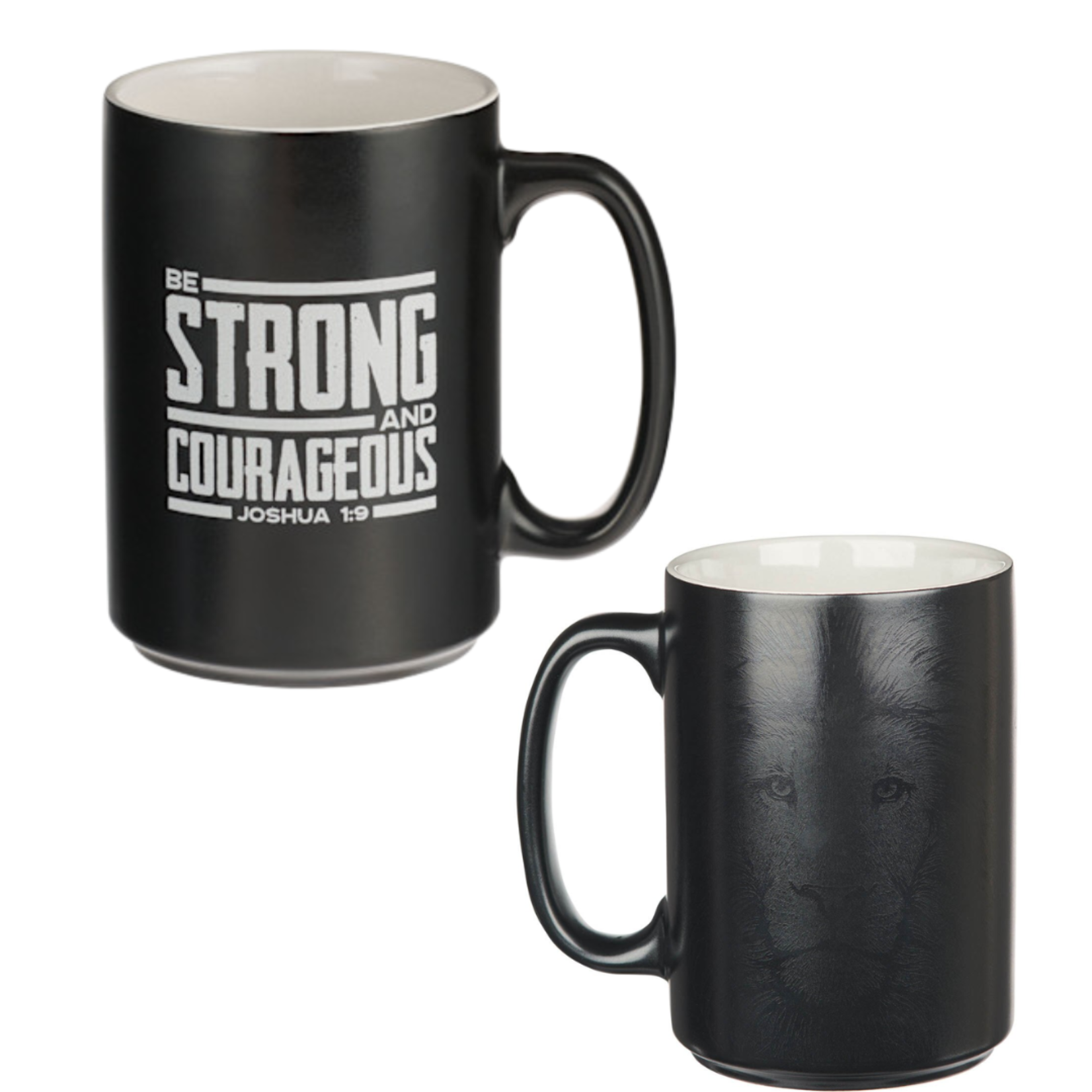 Strong and Courageous Coffee Mug