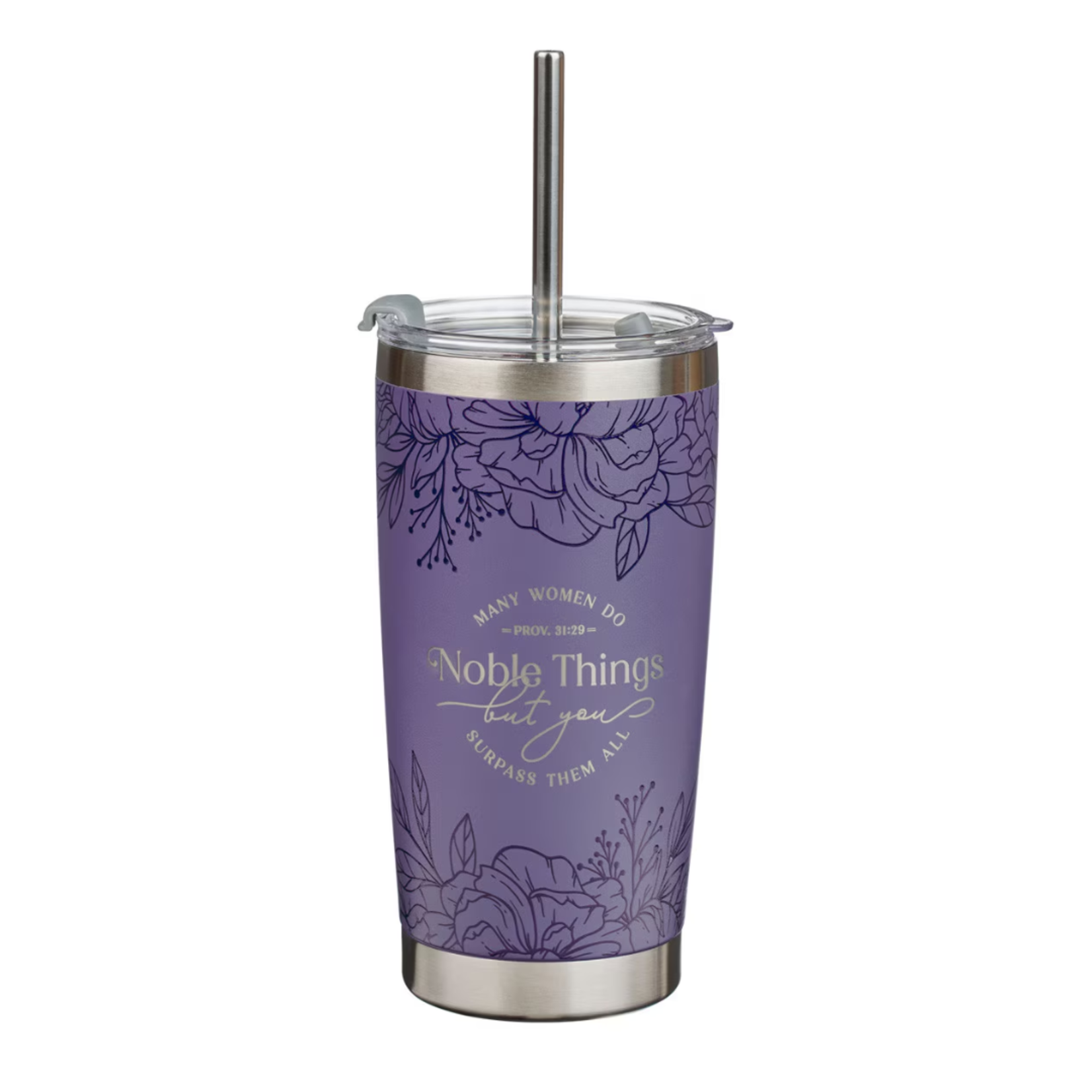 Steel Tumbler Purple Noble Things