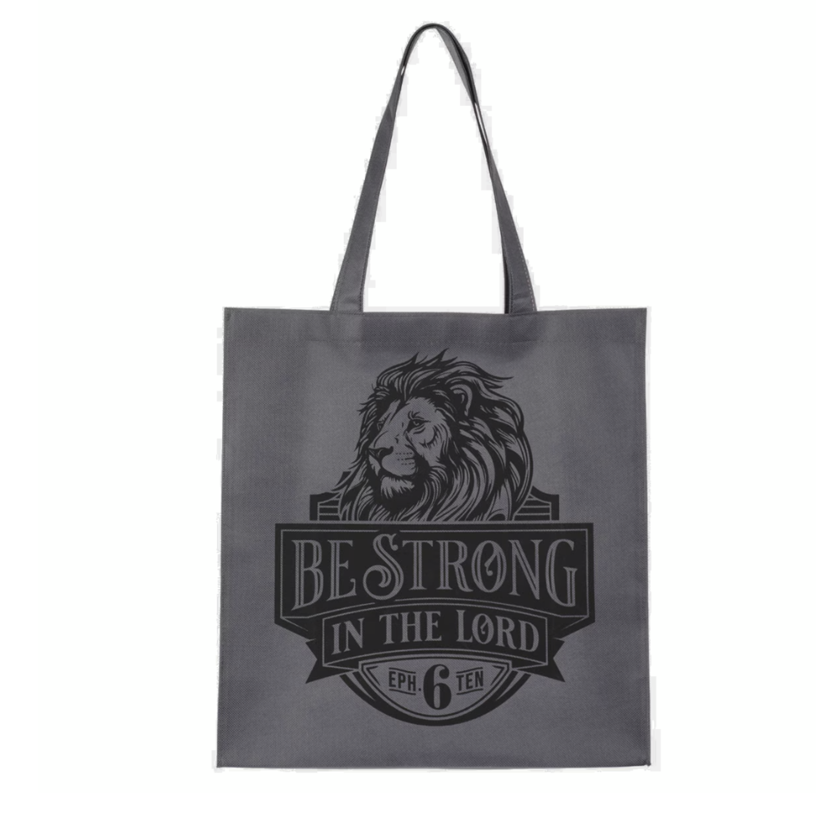 Be Strong Grey Tote Bag