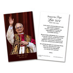 Pope Leo XIV Prayer Card
