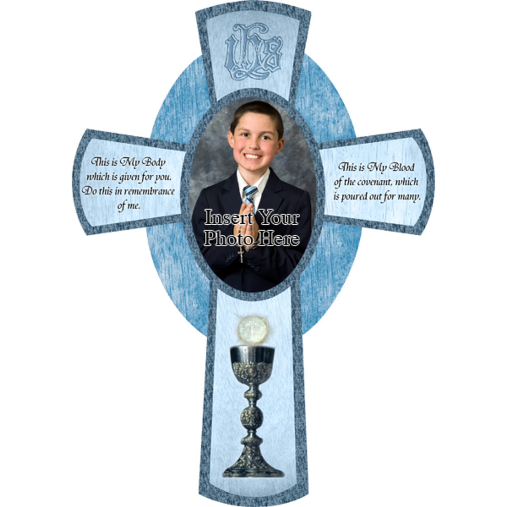 Communion Cross Photo Frame