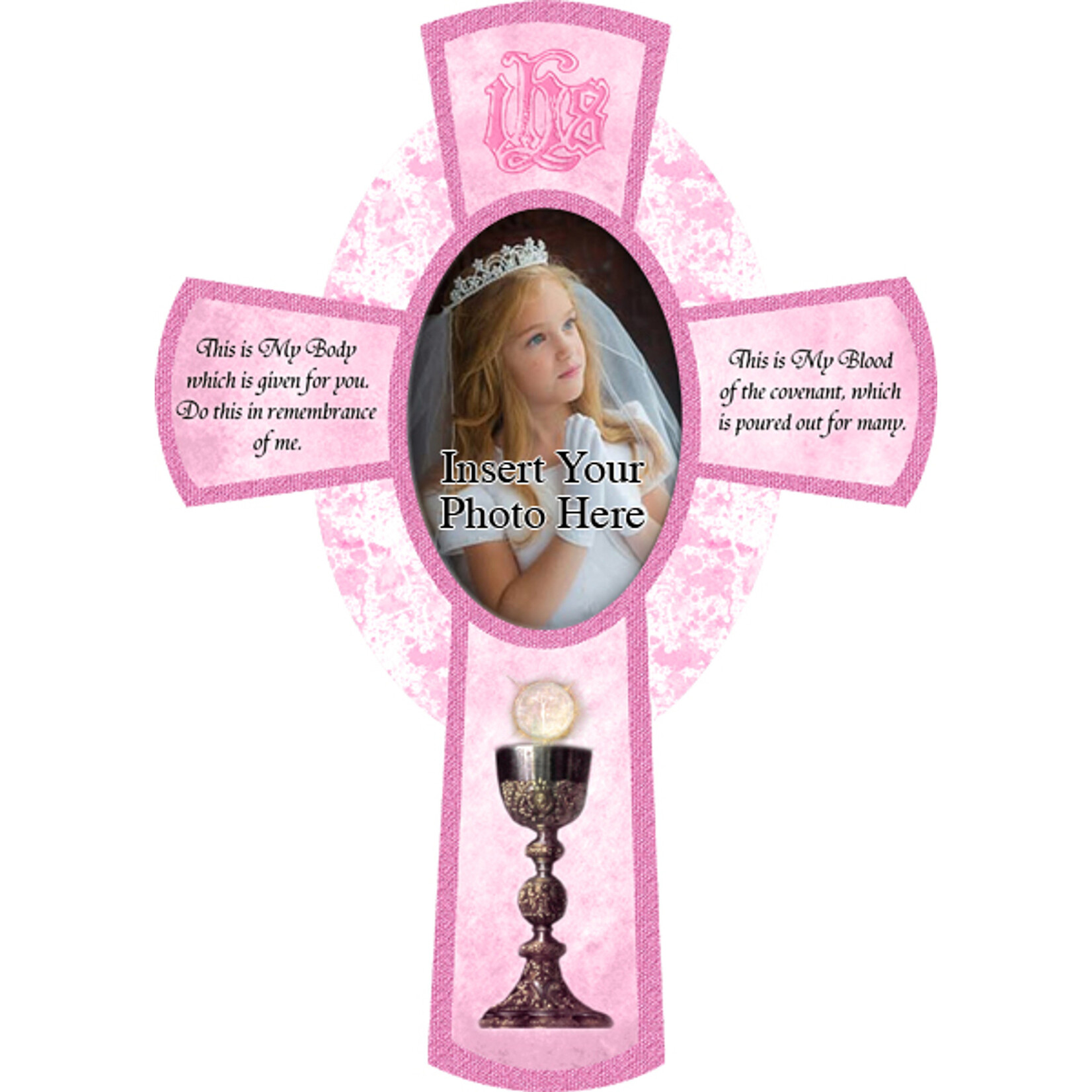 Communion Cross Photo Frame