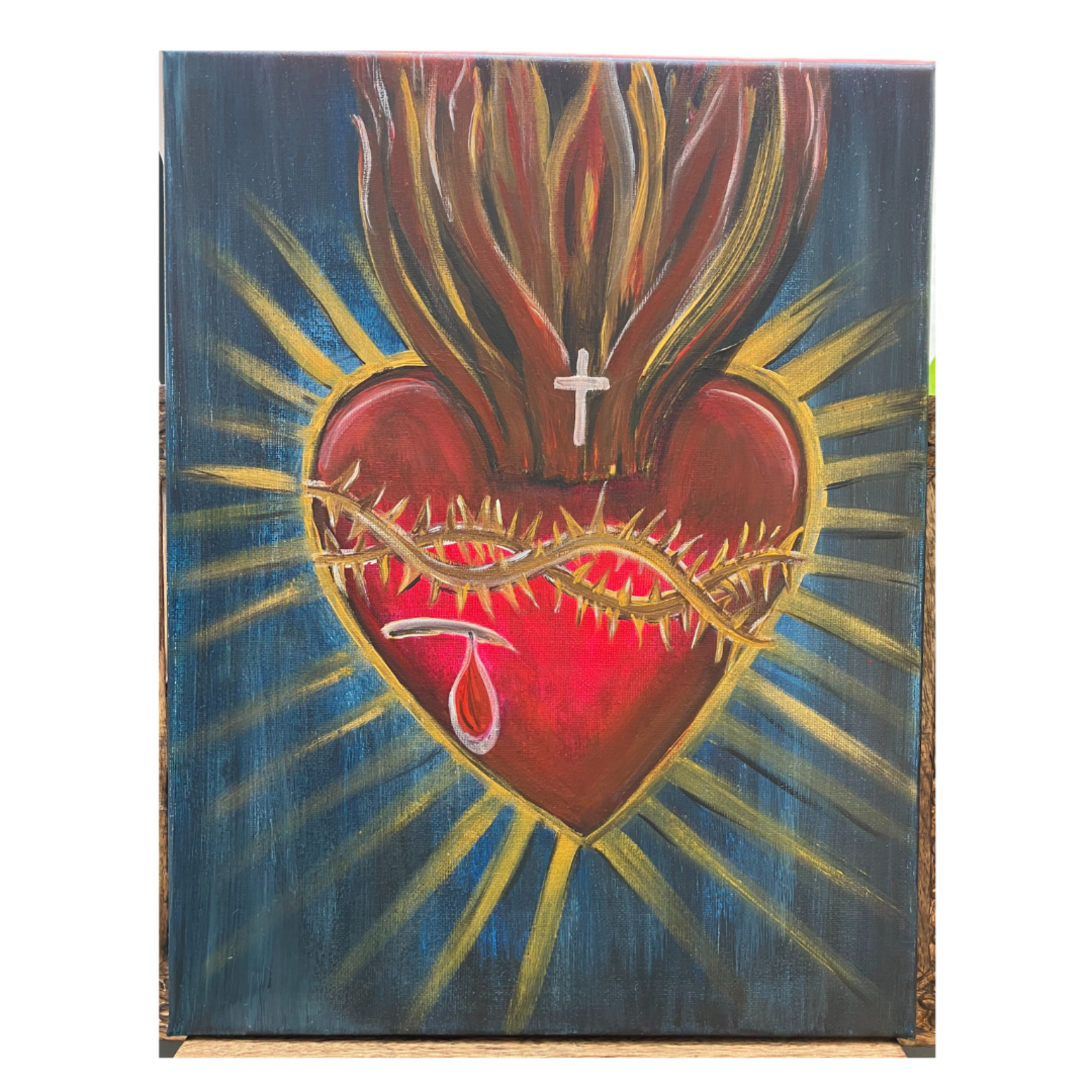 Sacred Heart Canvas Painting