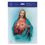 Fratelli Bonella Sacred Heart of Jesus Color Print