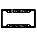 Plate Frame Pray, Hope, & Don't Worry (Padre Pio)