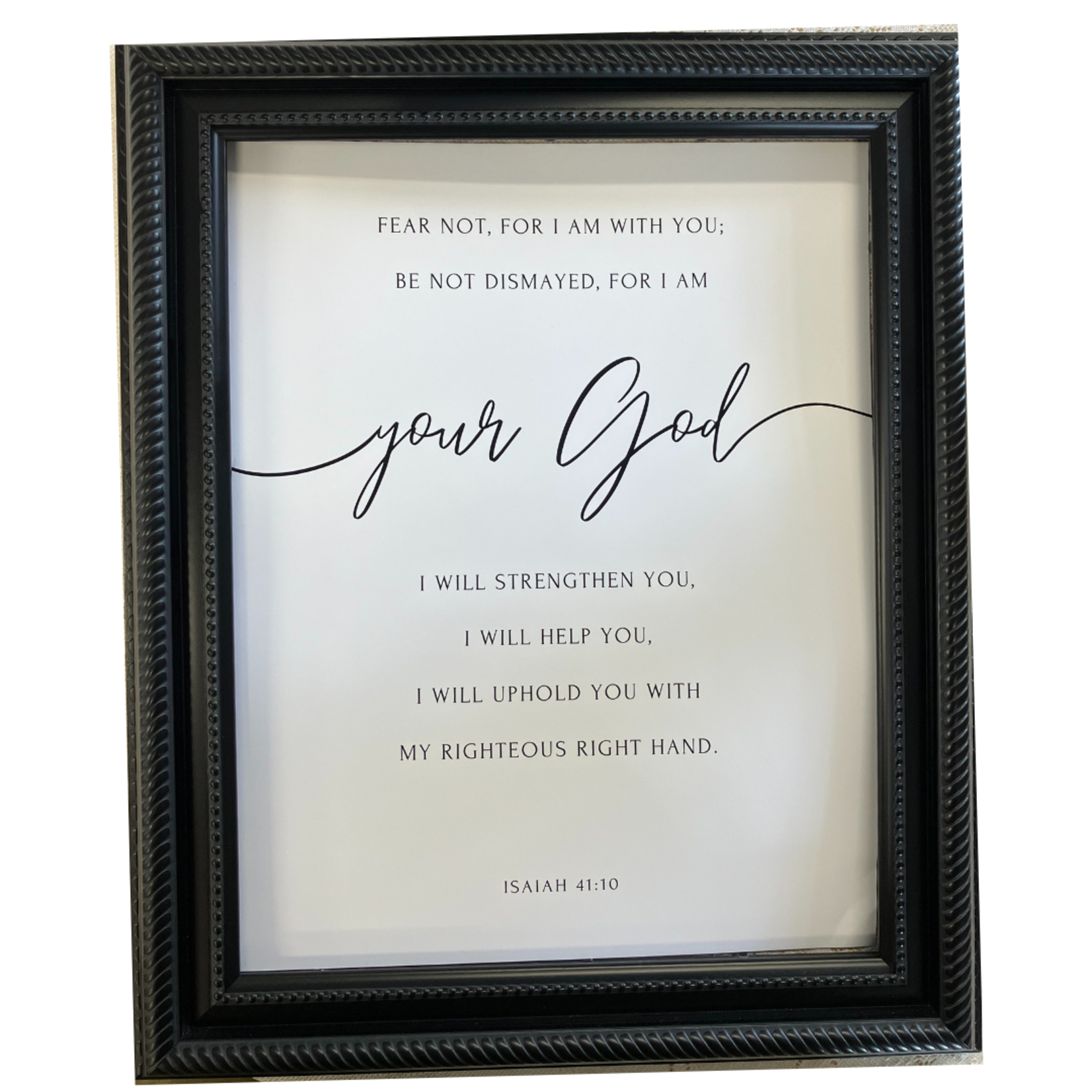 Fear Not Bible Passage Framed
