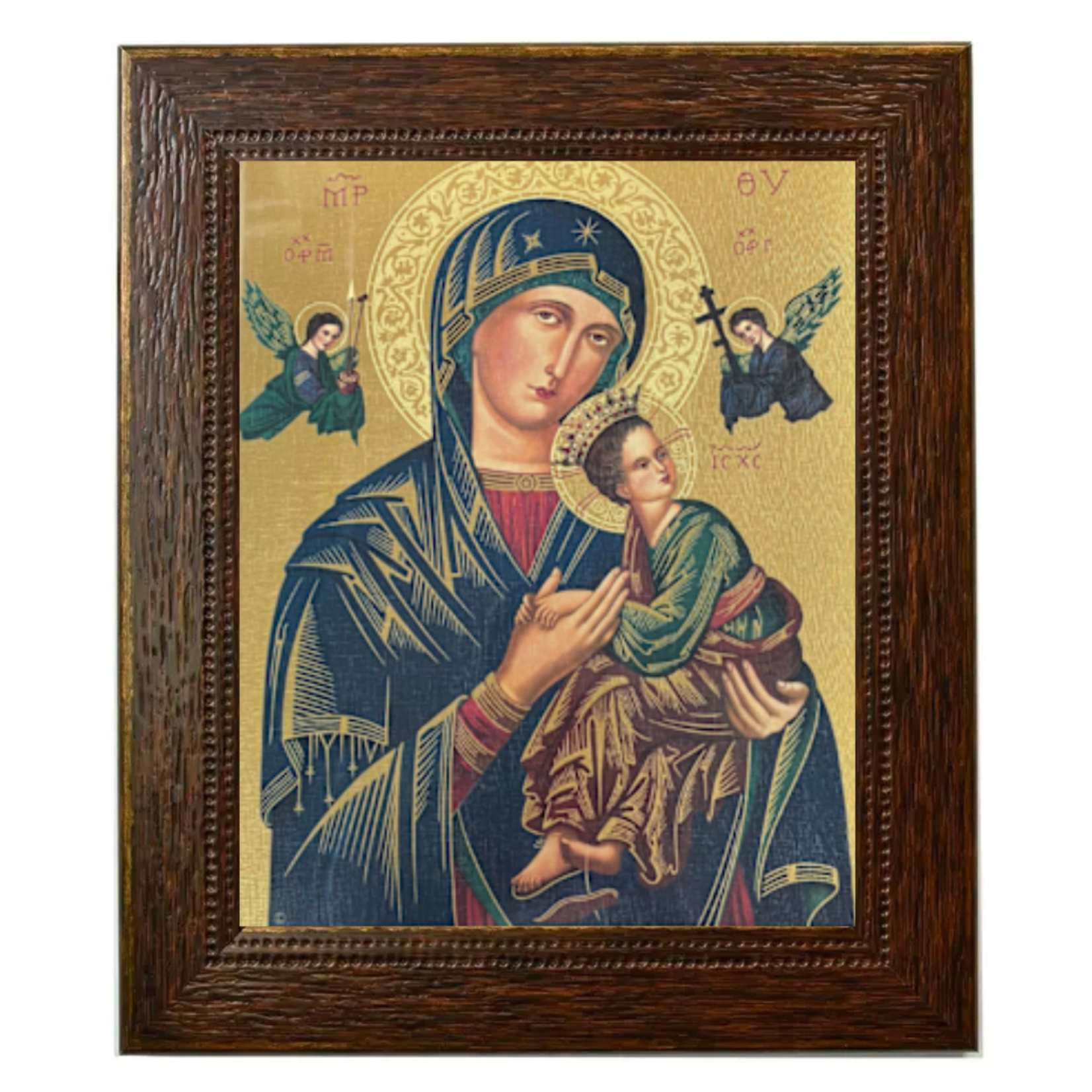 Framed Our Lady of Perpetual Help Color Print