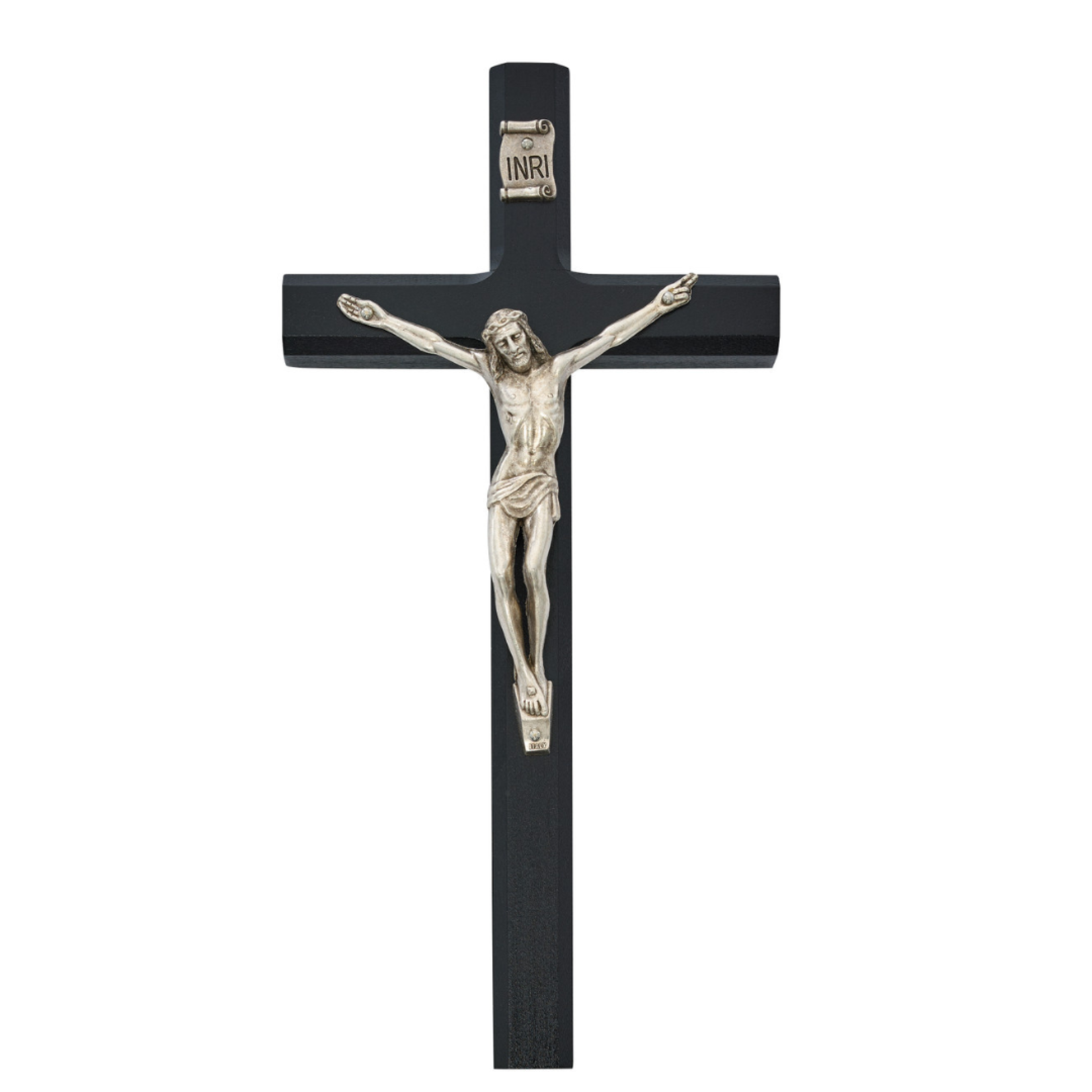 Black Wood Wall Crucifix
