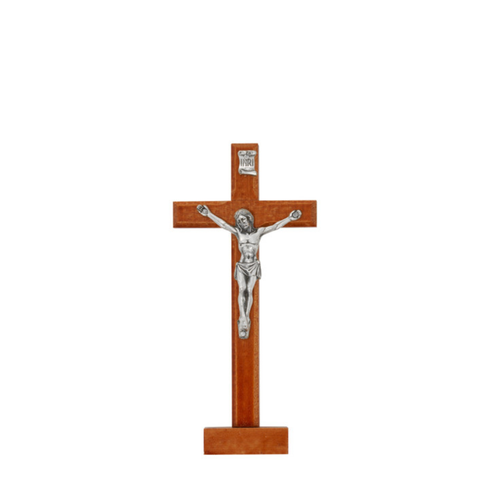 Wood Standing Crucifix