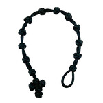 12 Knot Prayer Bracelet Black
