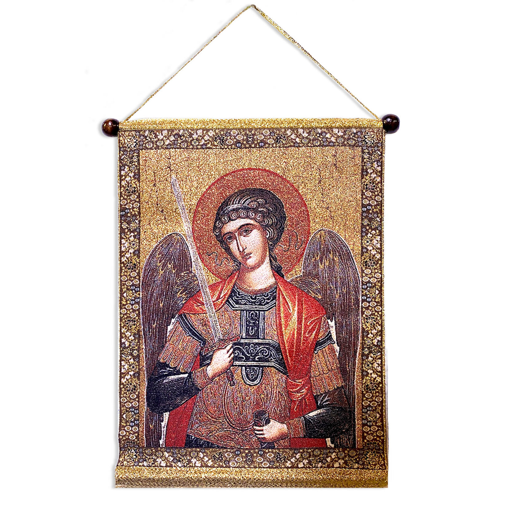 Archangel Michael Tapestry Banner