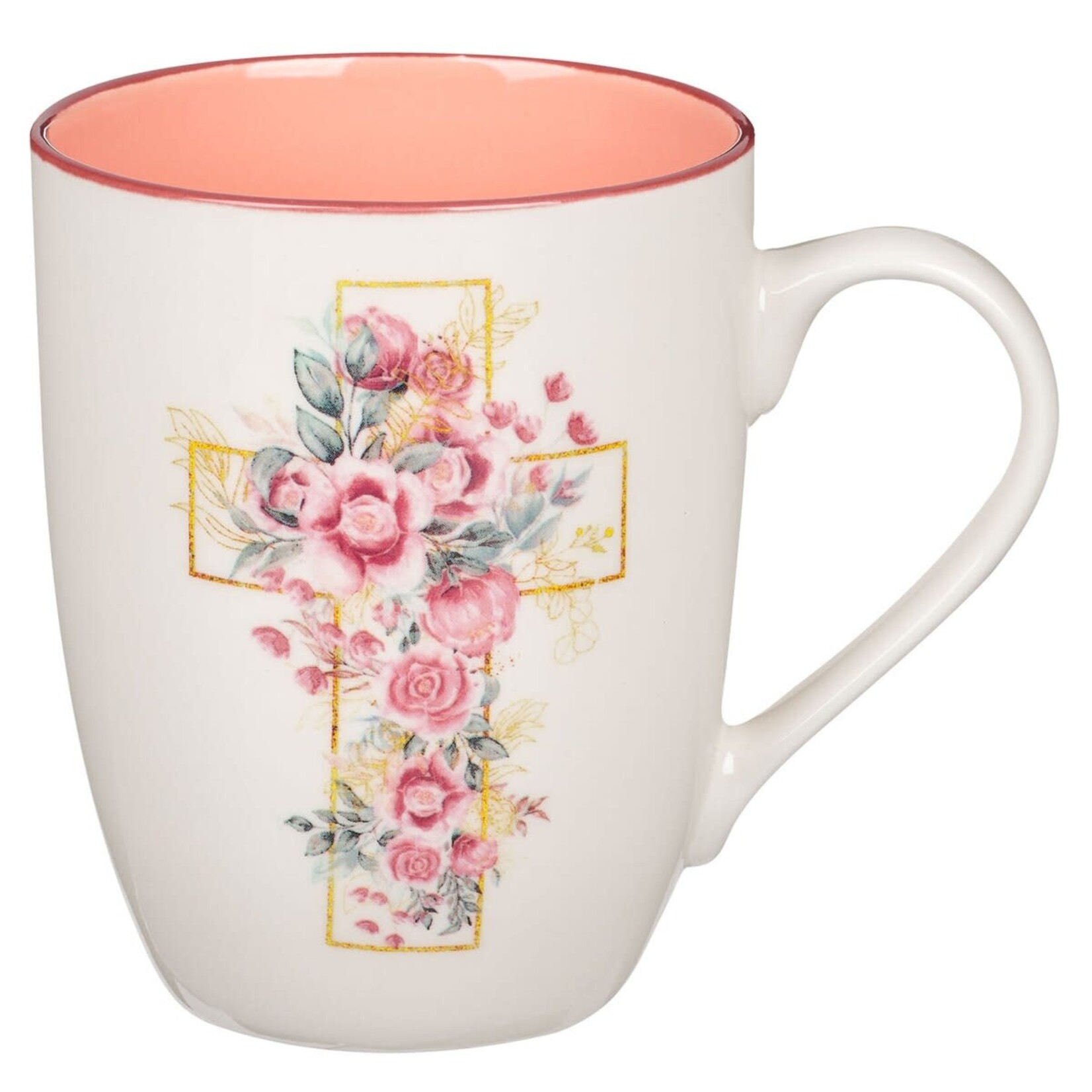 Floral Cross Mug