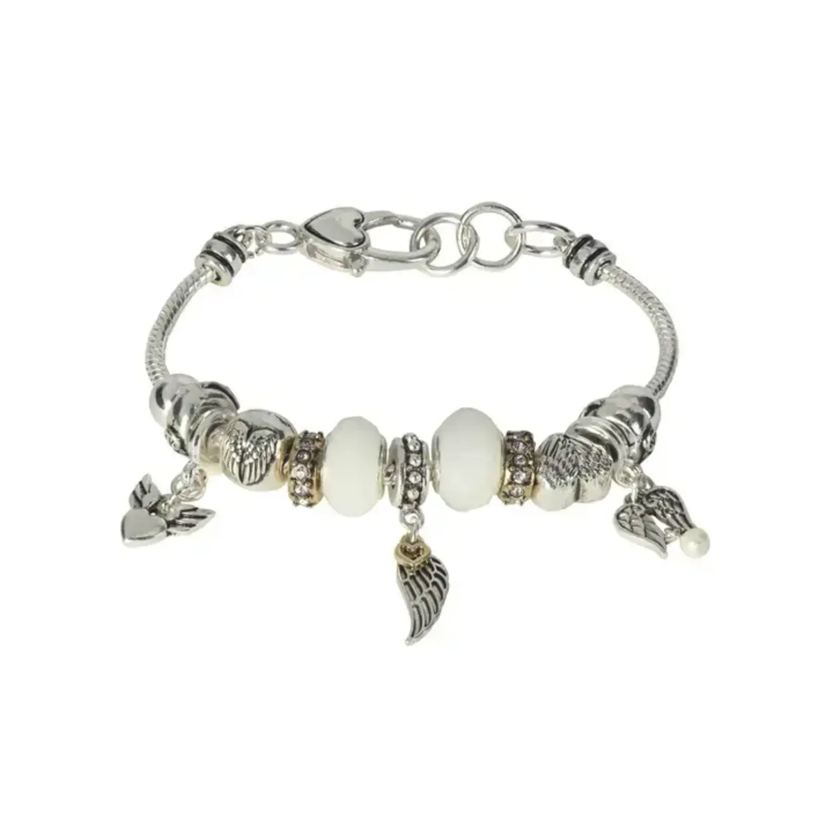 Angel Wings Dangle Bracelet