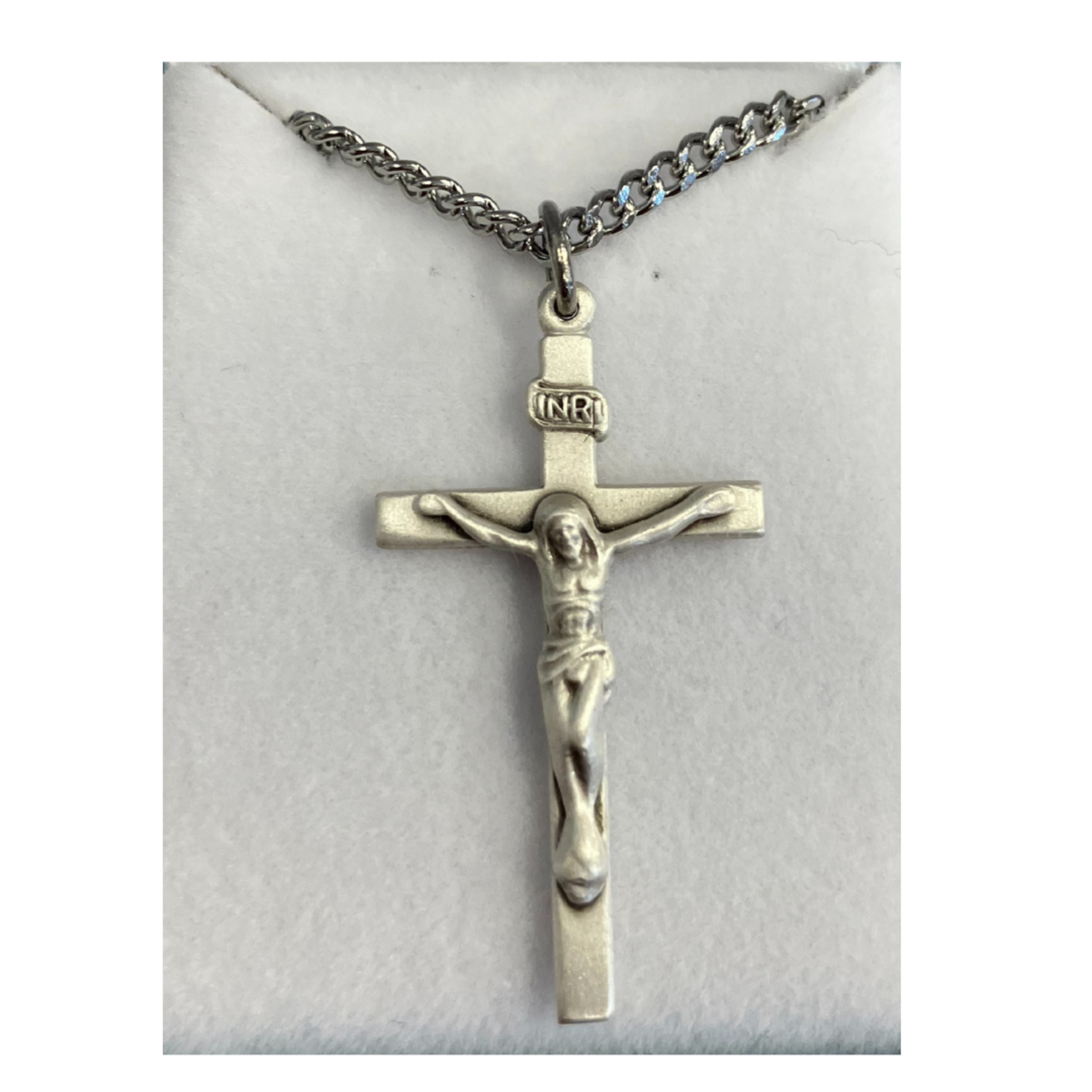 Sterling Silver Crucifix Slim