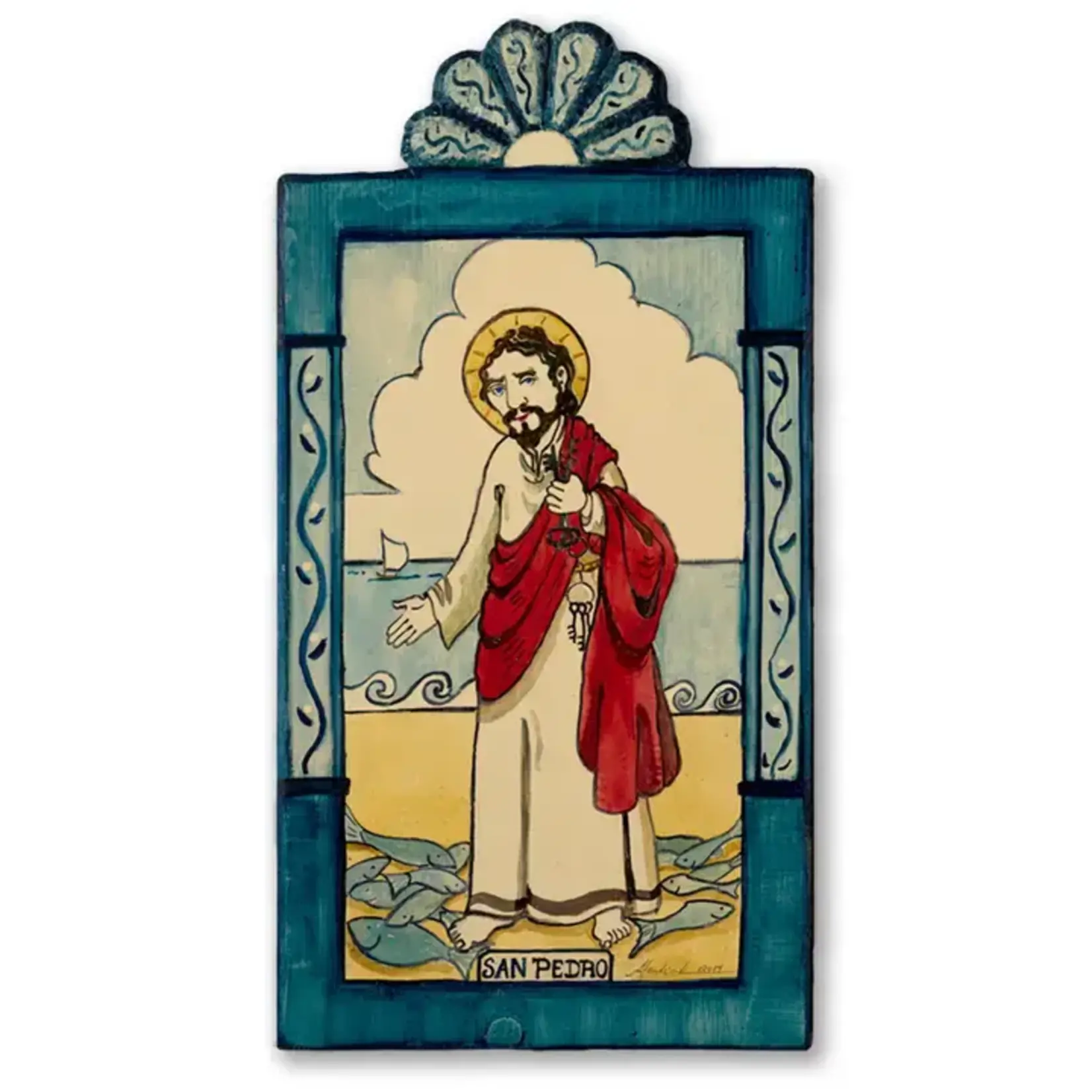 Retablo San Pedro Pocket Saint