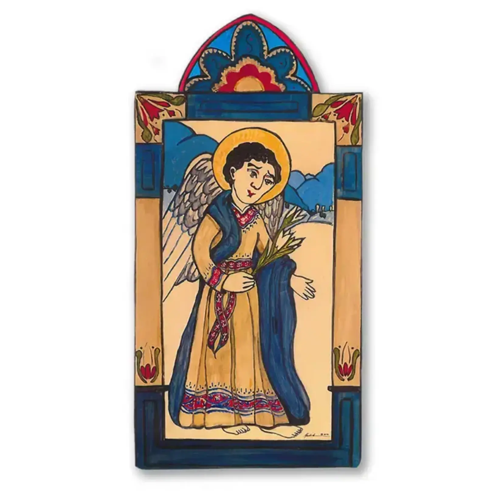 Retablo Archangel Gabriel Pocket Saint