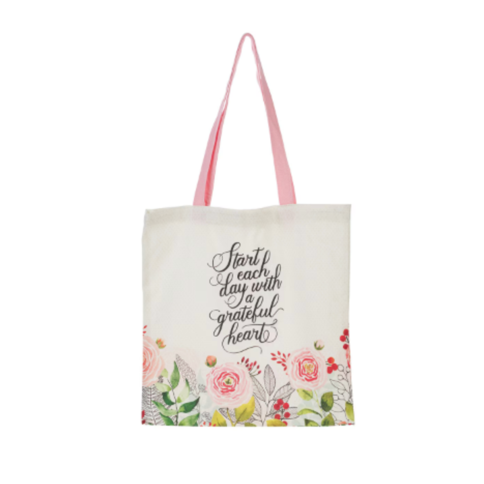 Grateful Heart Canvas Tote Bag