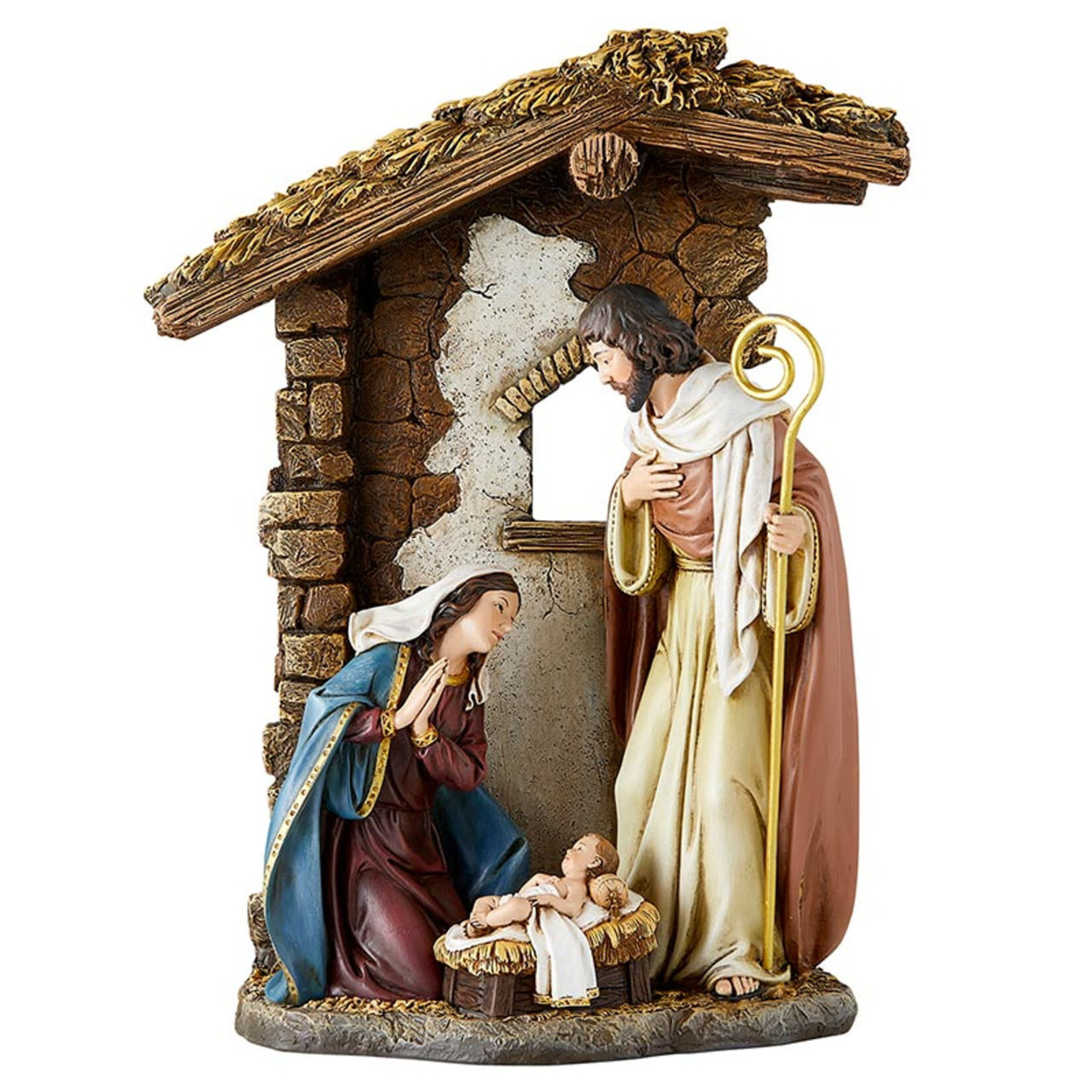 Bethlehem Stable Nativity Statue