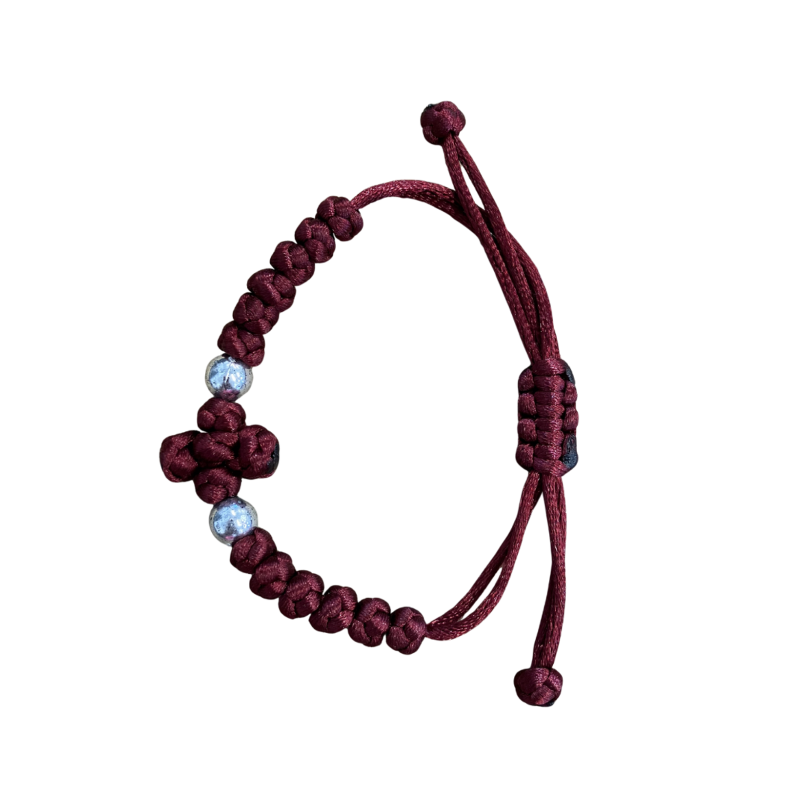 12 Knot Prayer Rope Bracelet Red