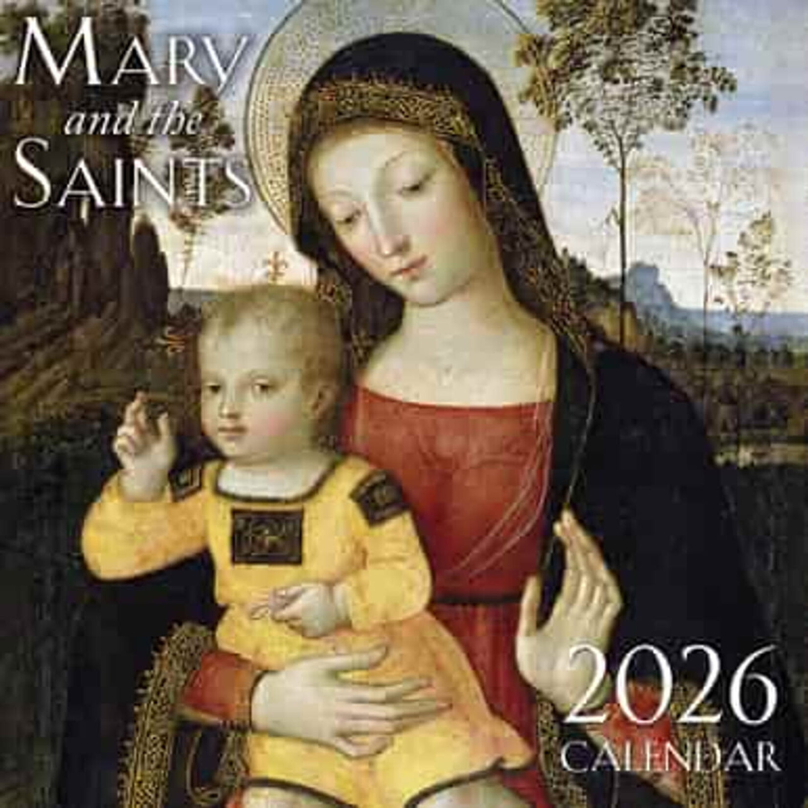 2026 Wall Calendar Mary and the Saints