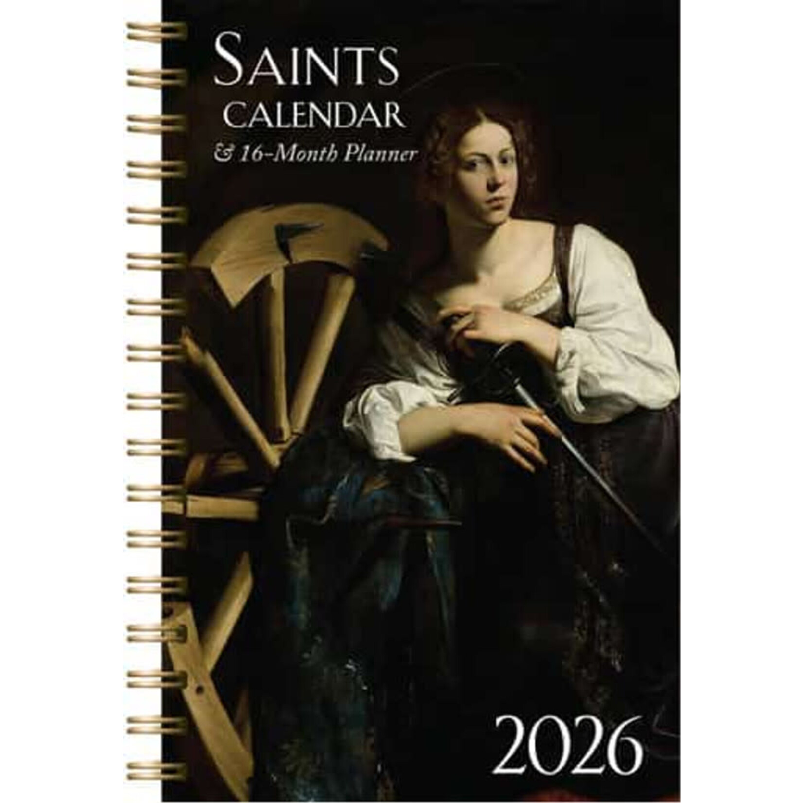 2026 Saints Calendar & 16-Month Planner