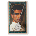 St Pier Giorgio Frassati Medal with Prayer Card