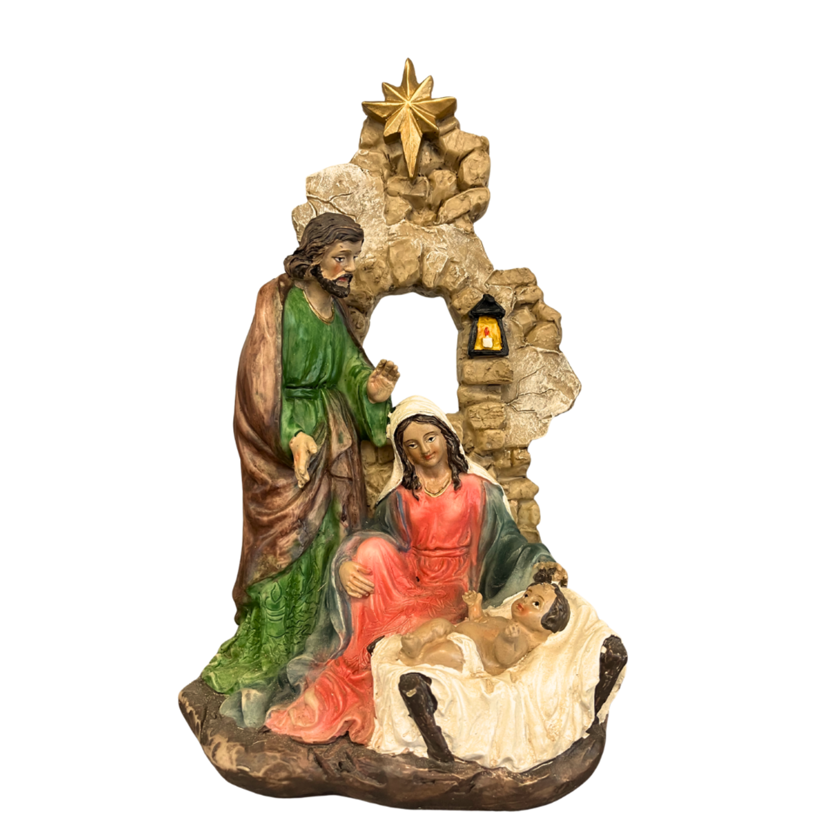 Bethlehem Star Nativity Figurine
