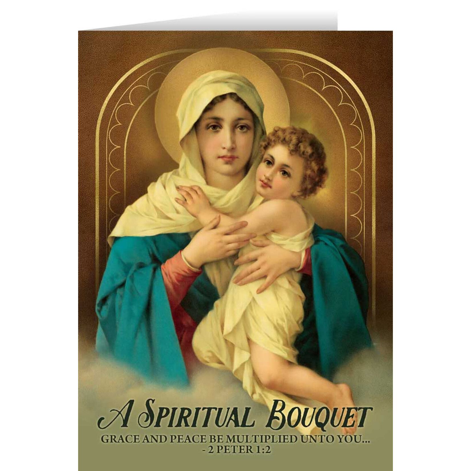 Greeting Card- Spiritual Bouquet