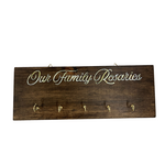 Our Family Rosary Holder