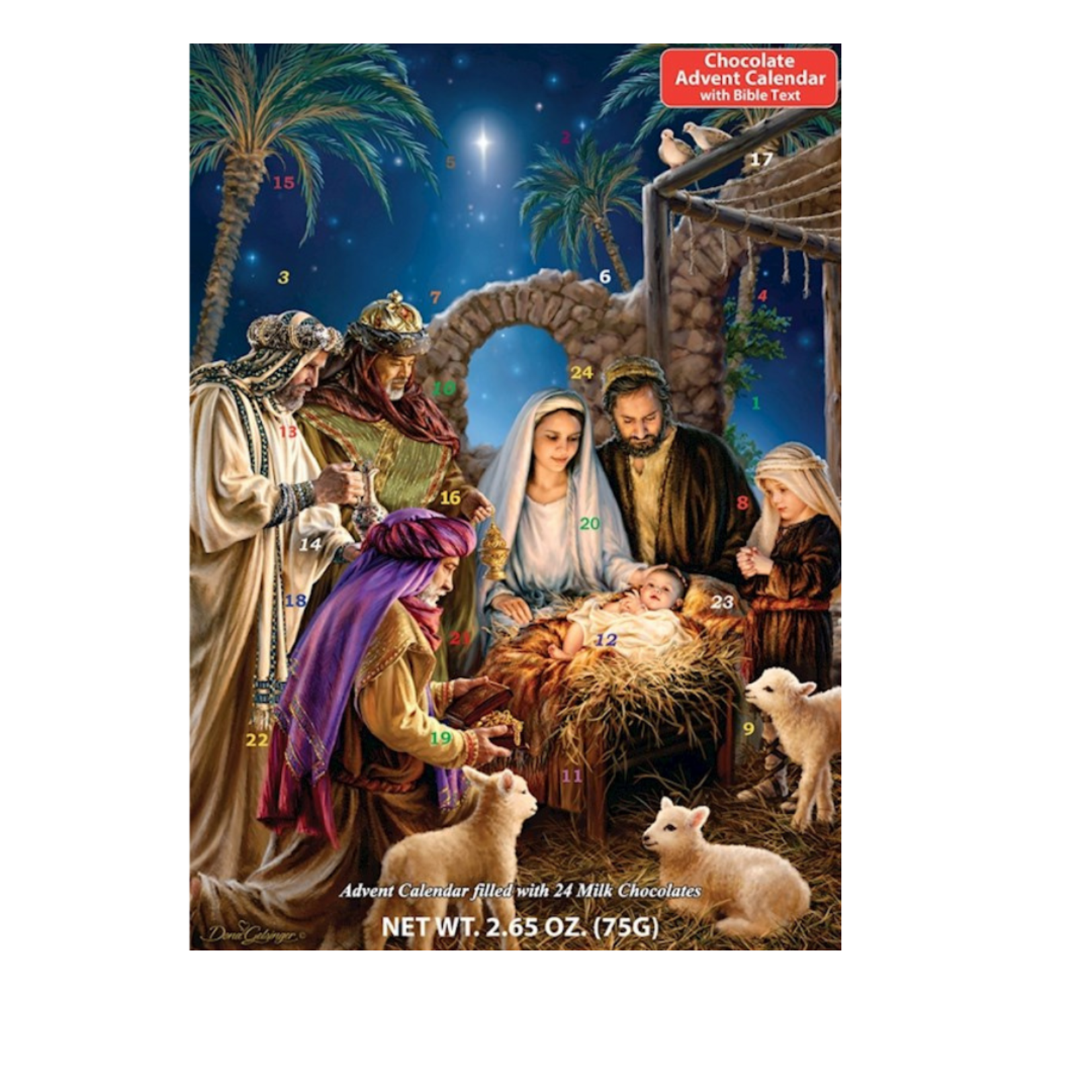 Chocolate Advent Calendar-Shining Light