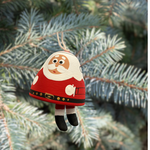 Santa Bell Ornament