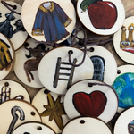 Jesse Tree Wooden Ornaments