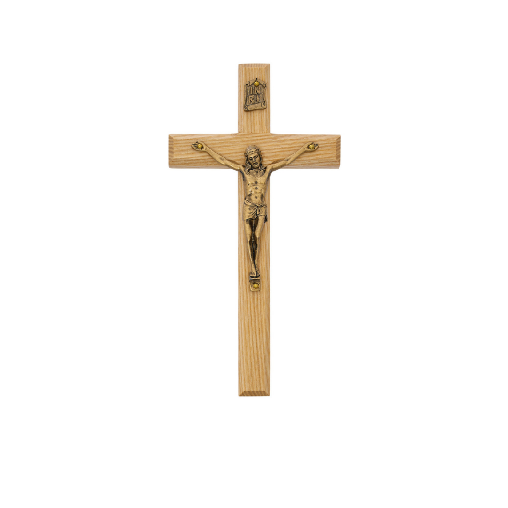 Natural Oak Wall Crucifix