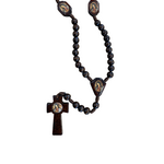 Our Lady of Guadalupe Wood Bead Rosary