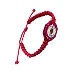 Detente Sacred Heart Red Cord Bracelet