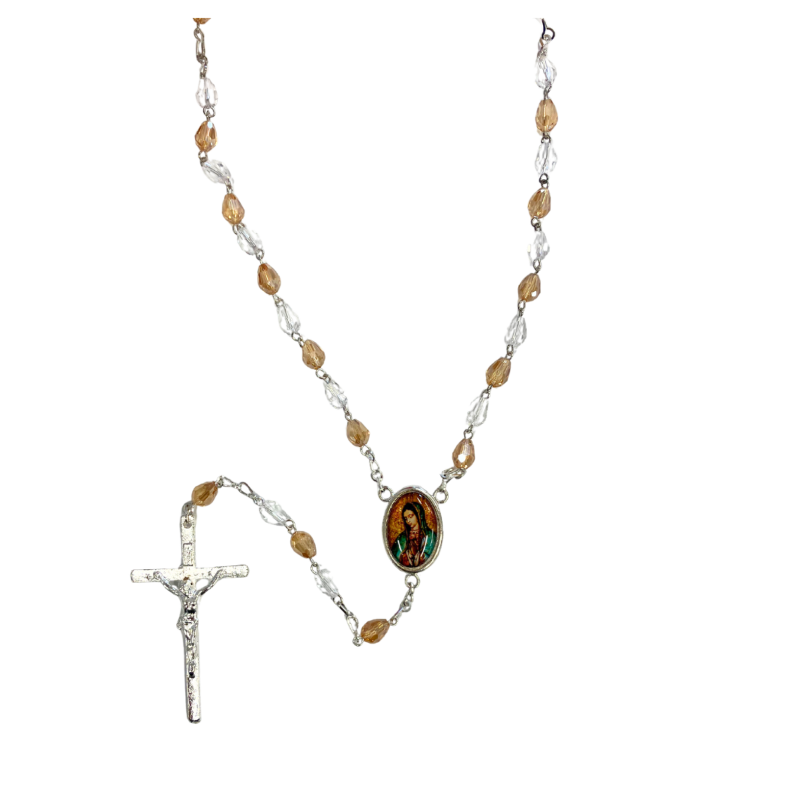 Our Lady of Guadalupe Crystal Rosary
