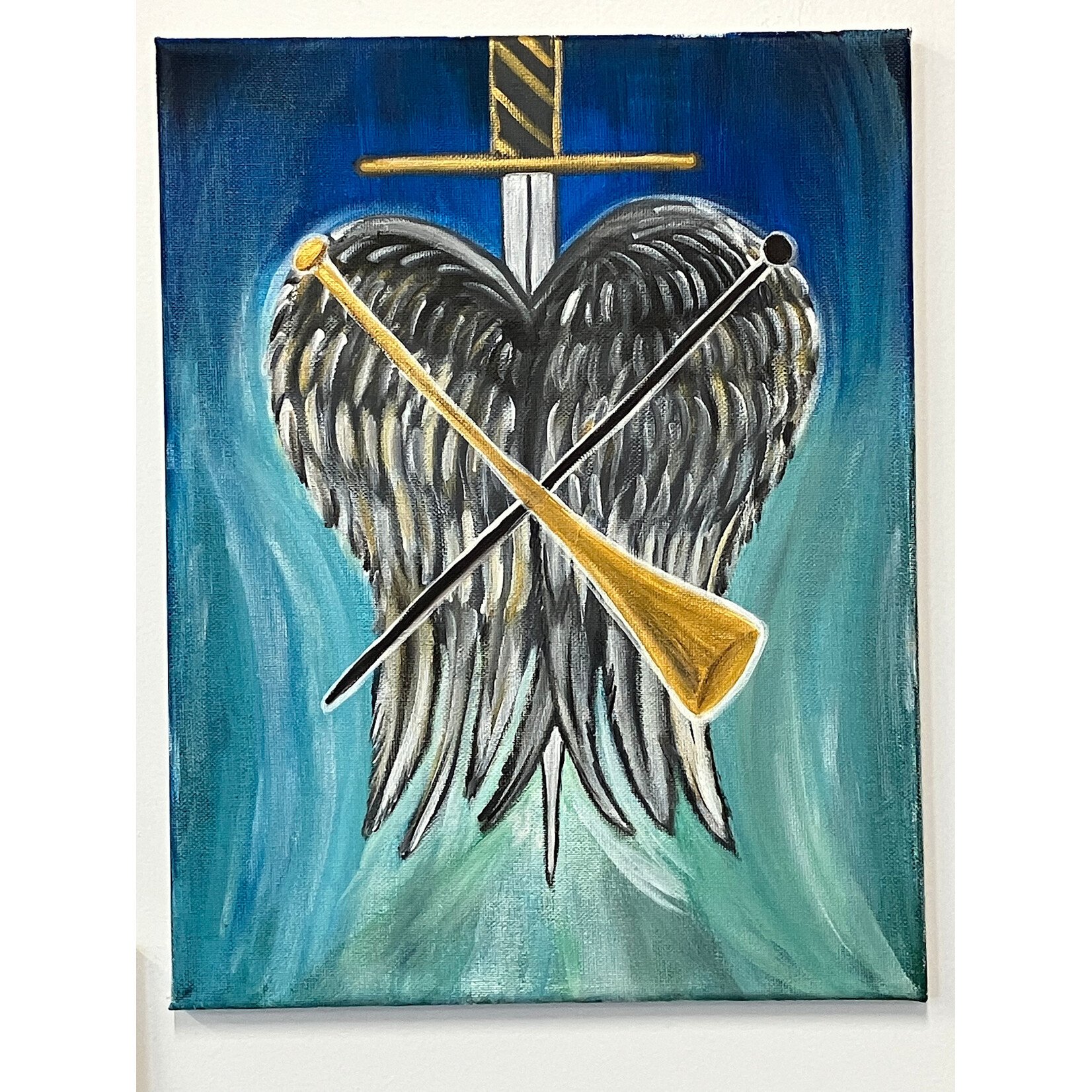 Three Archangels Canvas Painting