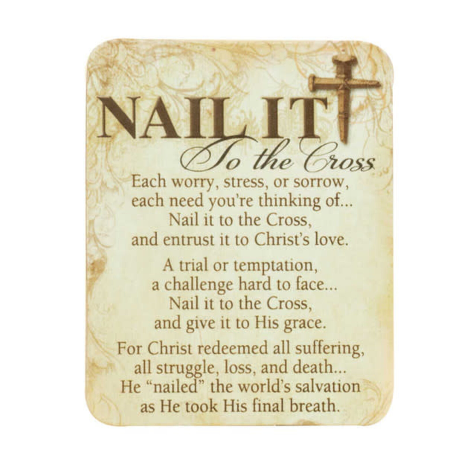 Nail It to the Cross Magnet