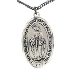 Sterling Miraculous Medal XL L816