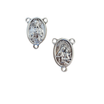 Sacred Heart Rosary Center Silver