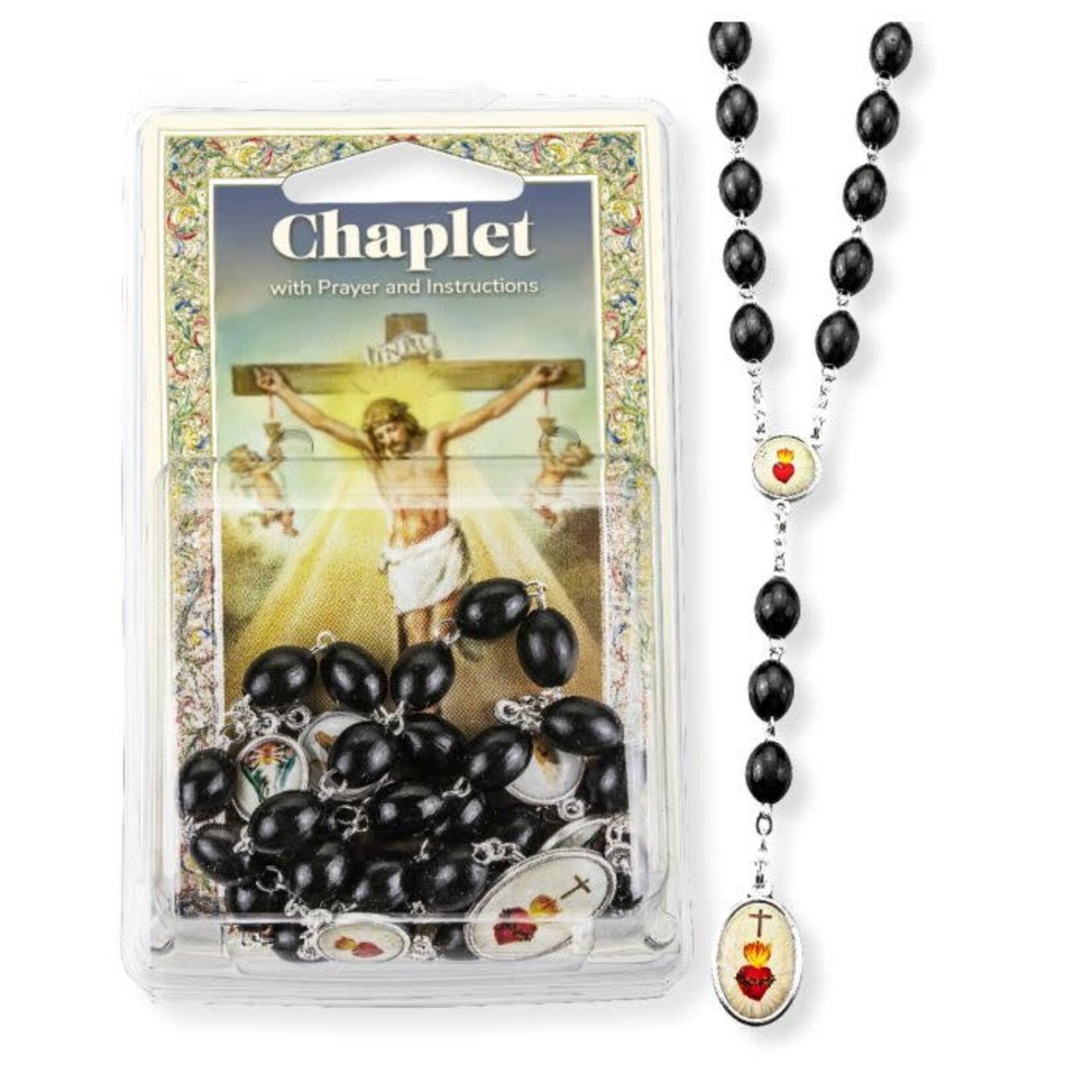 Five Wounds Chaplet with Prayer Card