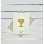 Handmade Greeting Card- First Communion
