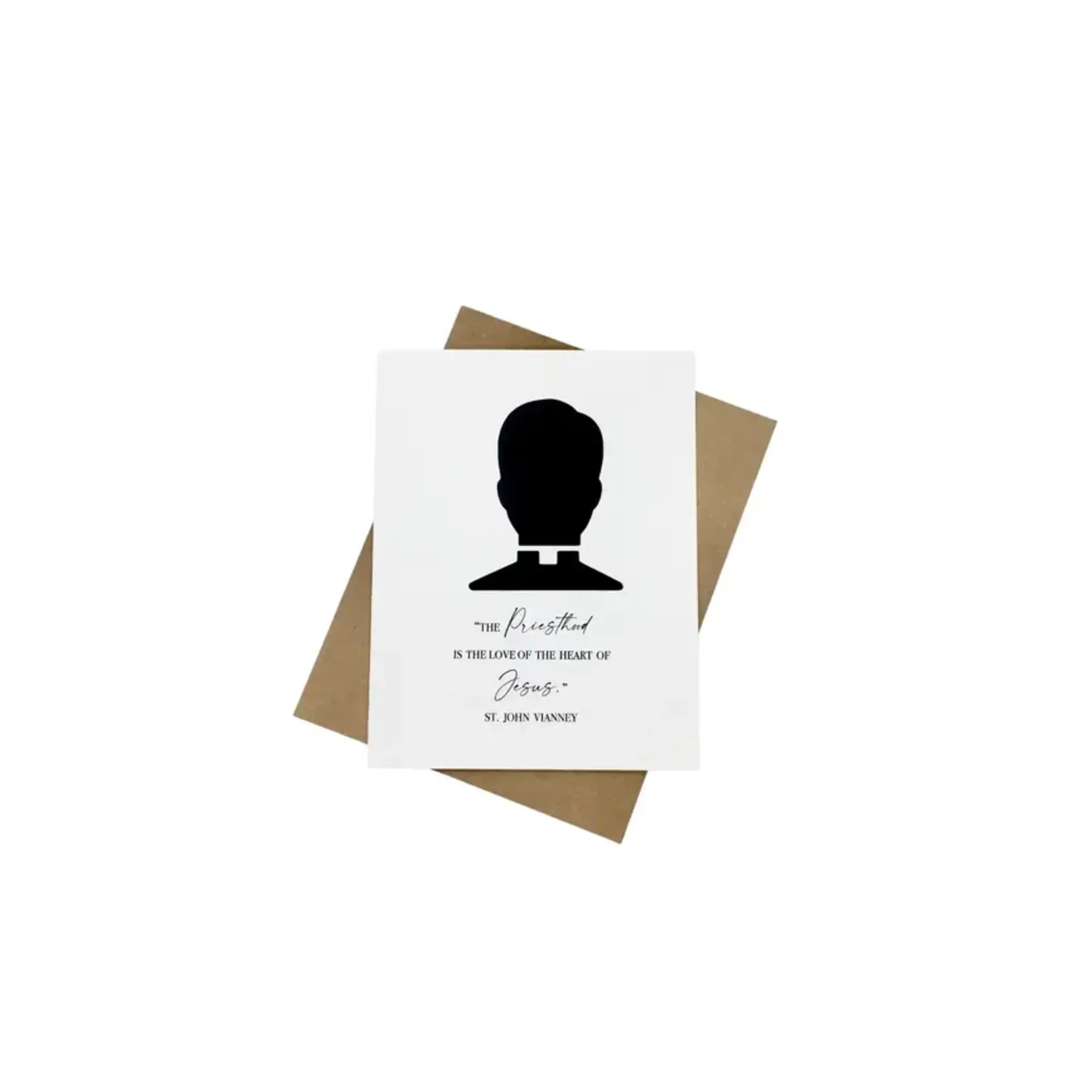 Handmade Greeting Card- For a Priest