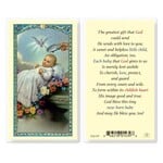 Prayer Card- Baby's Baptism