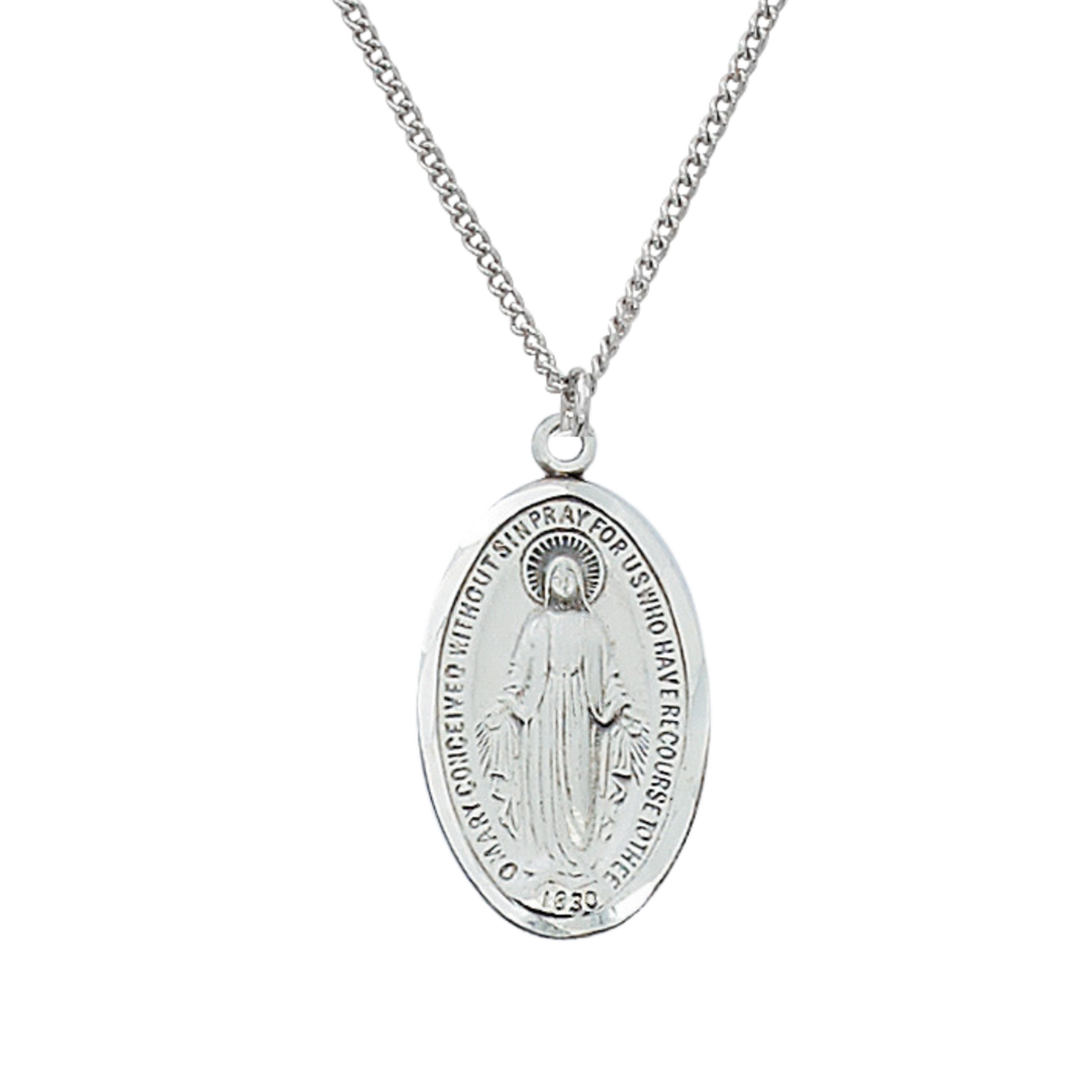 Sterling Silver Miraculous Medal LMG1S