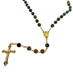 Indian Agate Deluxe Rosary