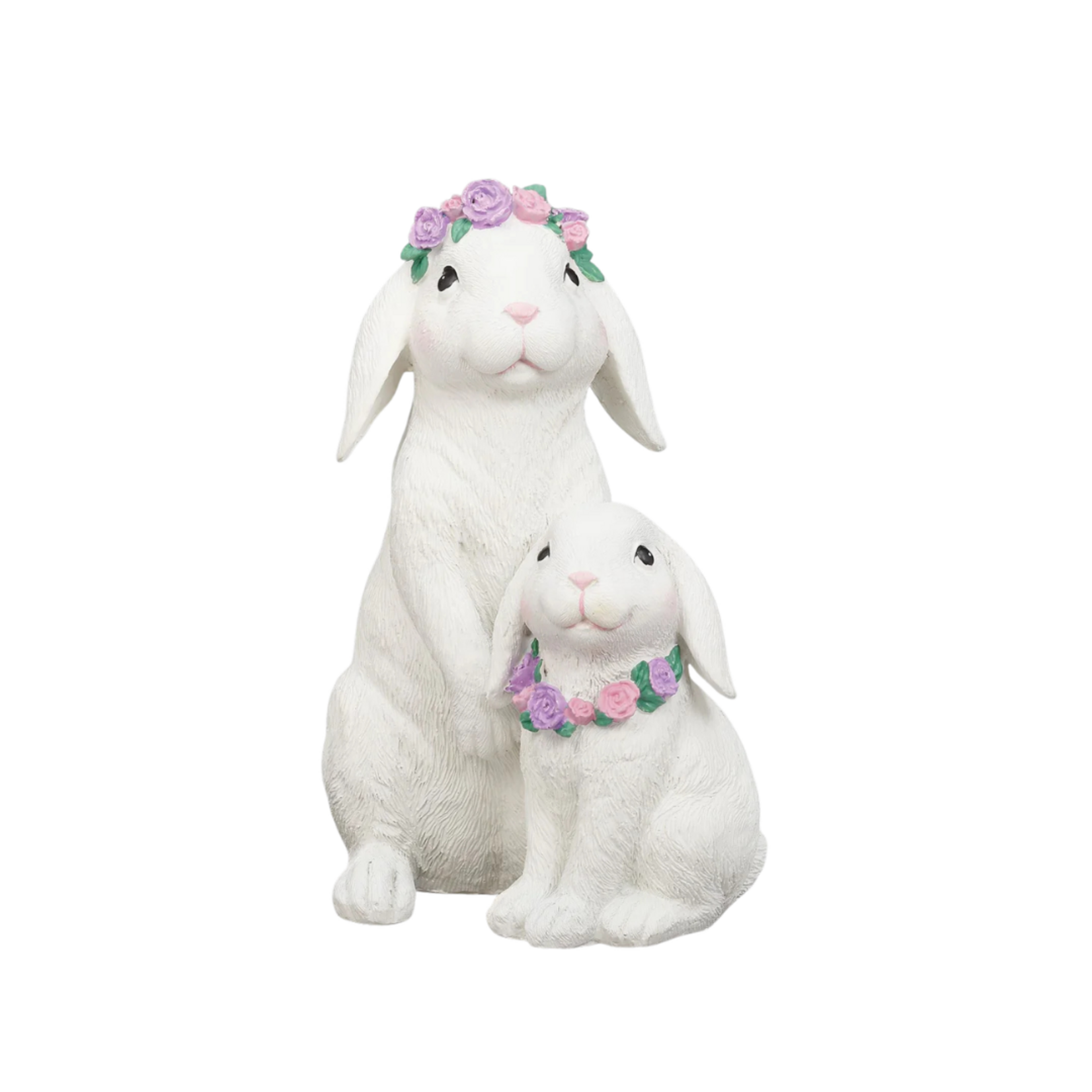Bunnies with Floral Crown