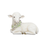 Lamb with Floral Wreath