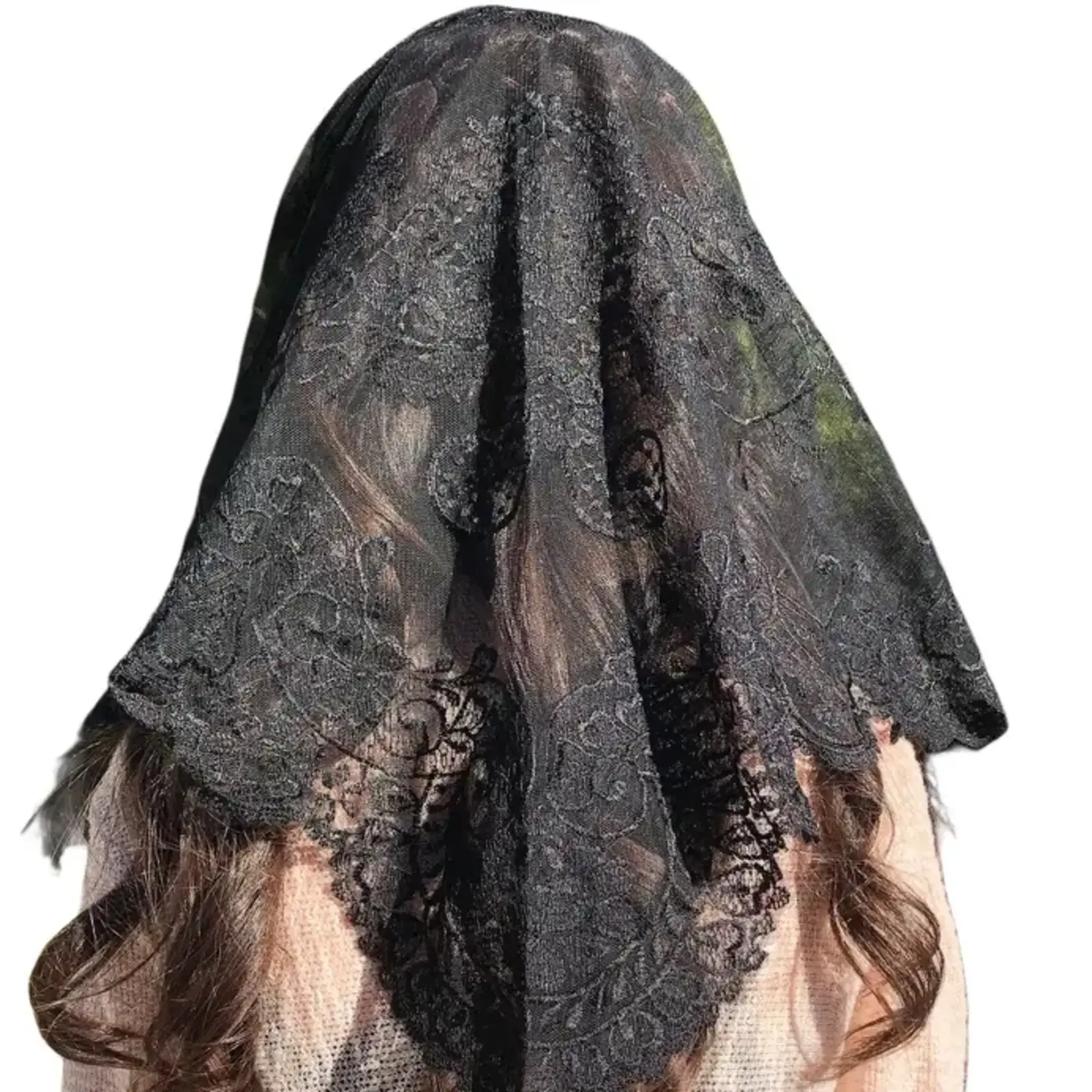 Black Spanish Mantilla- Sta. Catalina
