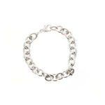 Sterling Silver Heavy Link Chain Bracelet